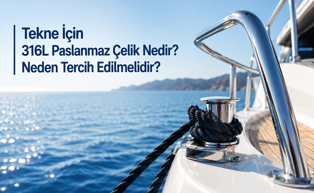 Tekne İçin 316L Paslanmaz Çelik Nedir? Neden Tercih Edilmelidir?